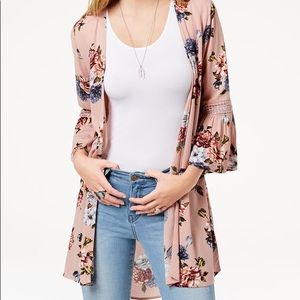 Beautiful Dusty Rose Kimono